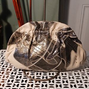 Vintage Clemente Elegant Women's Clutch/Shoulder Bag